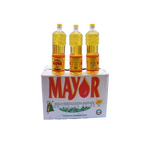 Carton huile raffinée Mayor- 15 x1L